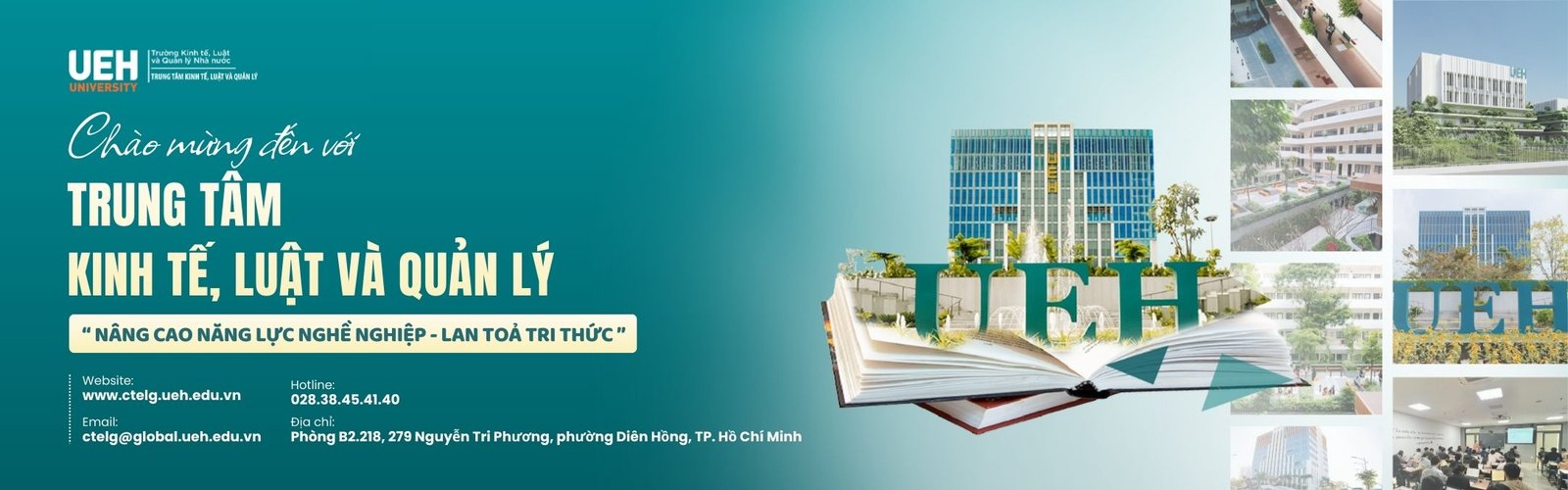 Chào mừng đến với Trung tâm Kinh tế, Luật và Quản lý