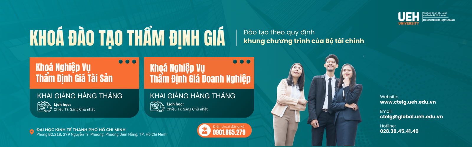 Khai giảng khóa học Thẩm định giá